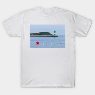 Lighthouse, Luebeck-Travemuende, Schleswig-Holstein, Germany, Europe T-Shirt